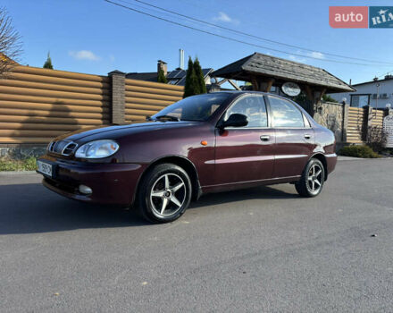 Красный Дэу Ланос, объемом двигателя 1.5 л и пробегом 134 тыс. км за 2650 $, фото 1 на Automoto.ua