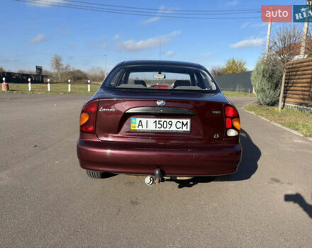 Красный Дэу Ланос, объемом двигателя 1.5 л и пробегом 134 тыс. км за 2650 $, фото 4 на Automoto.ua