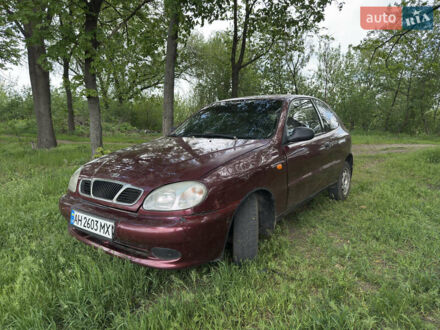 Дэу Ланос 1998 в Славянске на Automoto.ua Красный Дэу Ланос, объемом двигателя 1.5 л и пробегом 220 тыс. км за 1650 $, фото 1 на Automoto.ua