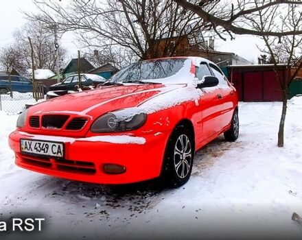 Красный Дэу Ланос, объемом двигателя 1.5 л и пробегом 200 тыс. км за 1650 $, фото 1 на Automoto.ua