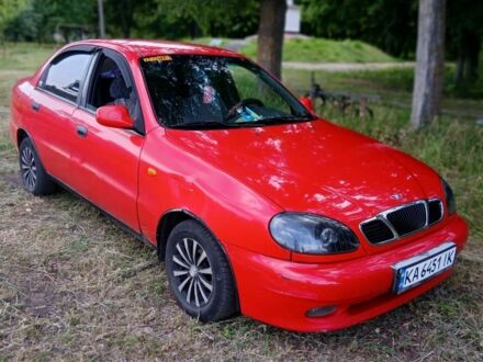 Дэу Ланос 1999 в Борисполе на Automoto.ua Красный Дэу Ланос, объемом двигателя 1.5 л и пробегом 230 тыс. км за 1700 $, фото 1 на Automoto.ua