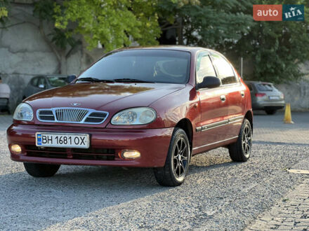 Дэу Ланос 2002 в Одессе на Automoto.ua Красный Дэу Ланос, объемом двигателя 1.6 л и пробегом 236 тыс. км за 2499 $, фото 1 на Automoto.ua