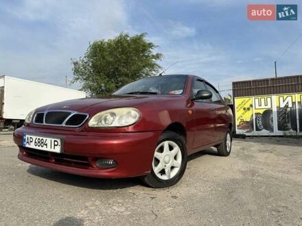 Дэу Ланос 2003 в Запорожье на Automoto.ua Красный Дэу Ланос, объемом двигателя 1.5 л и пробегом 220 тыс. км за 2400 $, фото 1 на Automoto.ua