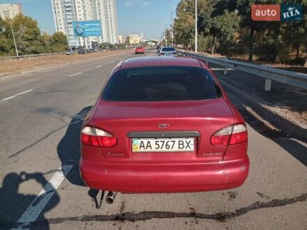 Дэу Ланос 2003 в Киеве на Automoto.ua Красный Дэу Ланос, объемом двигателя 1.5 л и пробегом 98 тыс. км за 3400 $, фото 1 на Automoto.ua
