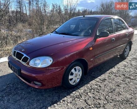 Красный Дэу Ланос, объемом двигателя 0 л и пробегом 87 тыс. км за 3250 $, фото 1 на Automoto.ua