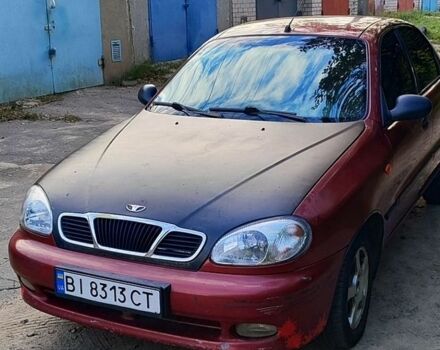 Червоний Деу Ланос, об'ємом двигуна 1.5 л та пробігом 163 тис. км за 1400 $, фото 1 на Automoto.ua