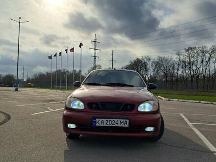 Красный Дэу Ланос, объемом двигателя 1.5 л и пробегом 400 тыс. км за 2600 $, фото 1 на Automoto.ua