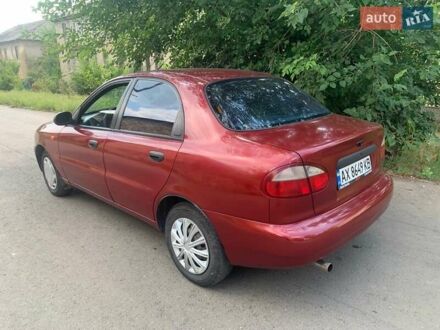 Дэу Ланос 2004 в Константиновке на Automoto.ua Красный Дэу Ланос, объемом двигателя 1.5 л и пробегом 270 тыс. км за 2500 $, фото 1 на Automoto.ua