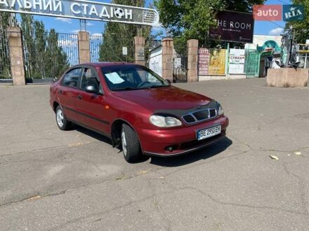 Червоний Деу Ланос, об'ємом двигуна 1.5 л та пробігом 200 тис. км за 2400 $, фото 1 на Automoto.ua