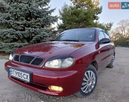 Червоний Деу Ланос, об'ємом двигуна 1.6 л та пробігом 240 тис. км за 2999 $, фото 1 на Automoto.ua
