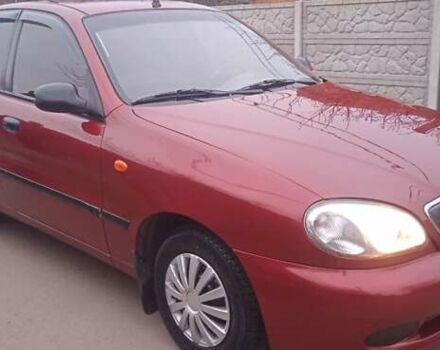 Красный Дэу Ланос, объемом двигателя 1.5 л и пробегом 90 тыс. км за 2650 $, фото 1 на Automoto.ua