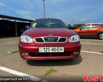 Червоний Деу Ланос, об'ємом двигуна 1.5 л та пробігом 10 тис. км за 5000 $, фото 1 на Automoto.ua