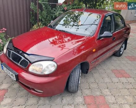 Червоний Деу Ланос, об'ємом двигуна 1.5 л та пробігом 157 тис. км за 2250 $, фото 1 на Automoto.ua