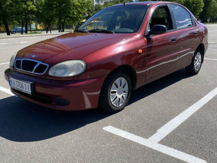 Дэу Ланос 2005 в Киеве на Automoto.ua Красный Дэу Ланос, объемом двигателя 1.5 л и пробегом 360 тыс. км за 2400 $, фото 1 на Automoto.ua