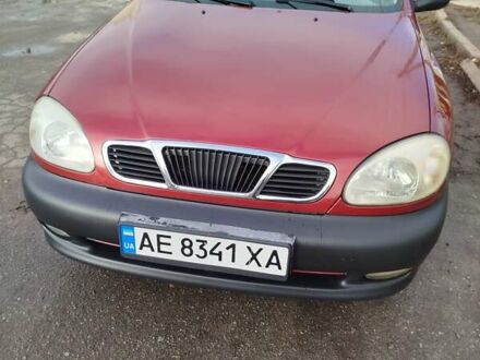 Красный Дэу Ланос, объемом двигателя 1.5 л и пробегом 216 тыс. км за 2500 $, фото 1 на Automoto.ua