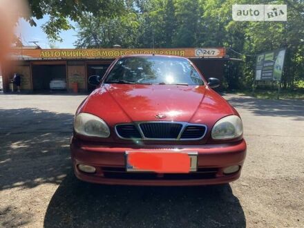 Дэу Ланос 2005 в Черкассах на Automoto.ua Красный Дэу Ланос, объемом двигателя 1.5 л и пробегом 245 тыс. км за 2600 $, фото 1 на Automoto.ua
