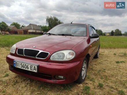 Дэу Ланос 2005 в Полтаве на Automoto.ua Красный Дэу Ланос, объемом двигателя 1.5 л и пробегом 177 тыс. км за 2900 $, фото 1 на Automoto.ua
