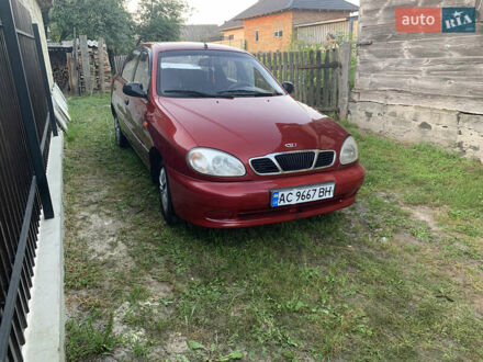 Дэу Ланос 2005 в Луцке на Automoto.ua Красный Дэу Ланос, объемом двигателя 1.5 л и пробегом 240 тыс. км за 2500 $, фото 1 на Automoto.ua
