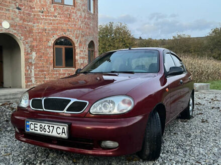 Деу Ланос 2005 у Чернівцях на Automoto.ua Червоний Деу Ланос, об'ємом двигуна 1.5 л та пробігом 291 тис. км за 2800 $, фото 1 на Automoto.ua