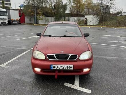 Красный Дэу Ланос, объемом двигателя 1.5 л и пробегом 275 тыс. км за 2200 $, фото 1 на Automoto.ua