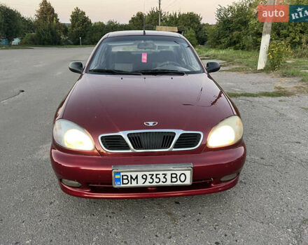 Червоний Деу Ланос, об'ємом двигуна 1.5 л та пробігом 191 тис. км за 2550 $, фото 1 на Automoto.ua