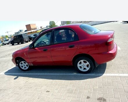 Красный Дэу Ланос, объемом двигателя 1.5 л и пробегом 150 тыс. км за 1300 $, фото 1 на Automoto.ua