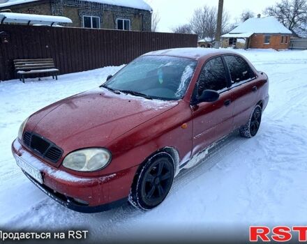 Червоний Деу Ланос, об'ємом двигуна 1.5 л та пробігом 226 тис. км за 1550 $, фото 1 на Automoto.ua