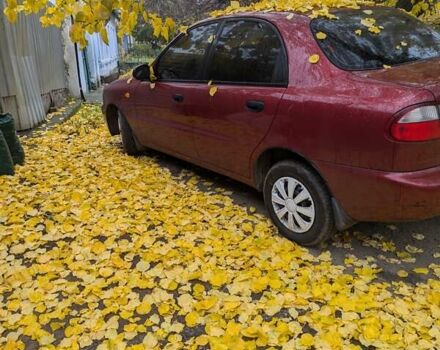 Червоний Деу Ланос, об'ємом двигуна 1.5 л та пробігом 105 тис. км за 2800 $, фото 1 на Automoto.ua