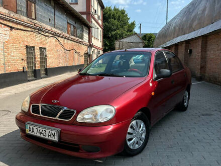 Червоний Деу Ланос, об'ємом двигуна 1.5 л та пробігом 154 тис. км за 2250 $, фото 1 на Automoto.ua