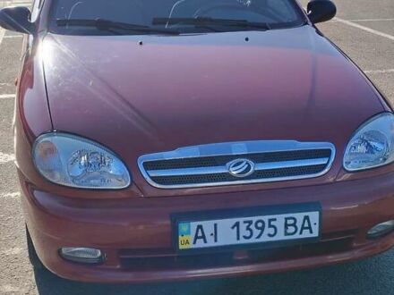 Красный Дэу Ланос, объемом двигателя 1.5 л и пробегом 165 тыс. км за 2700 $, фото 1 на Automoto.ua