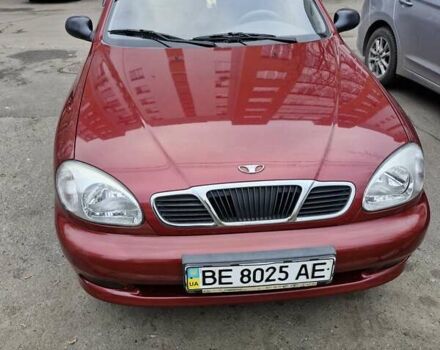 Красный Дэу Ланос, объемом двигателя 1.5 л и пробегом 146 тыс. км за 2300 $, фото 1 на Automoto.ua