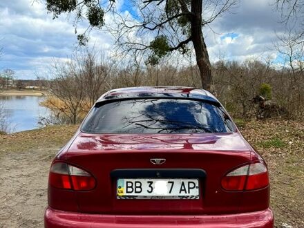 Деу Ланос 2006 у Новомосковске на Automoto.ua Червоний Деу Ланос, об'ємом двигуна 1.5 л та пробігом 200 тис. км за 1750 $, фото 1 на Automoto.ua