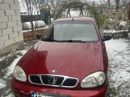 Красный Дэу Ланос, объемом двигателя 1.5 л и пробегом 183 тыс. км за 3000 $, фото 1 на Automoto.ua