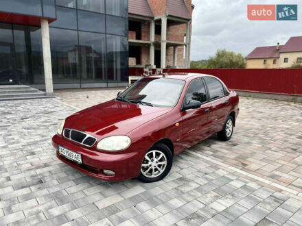 Дэу Ланос 2006 в Тячеве на Automoto.ua Красный Дэу Ланос, объемом двигателя 1.5 л и пробегом 250 тыс. км за 1950 $, фото 1 на Automoto.ua