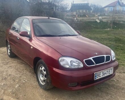 Червоний Деу Ланос, об'ємом двигуна 1.5 л та пробігом 166 тис. км за 2300 $, фото 1 на Automoto.ua