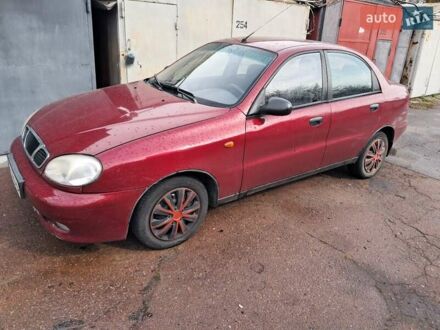 Дэу Ланос 2006 в Киеве на Automoto.ua Красный Дэу Ланос, объемом двигателя 1.6 л и пробегом 159 тыс. км за 2500 $, фото 1 на Automoto.ua