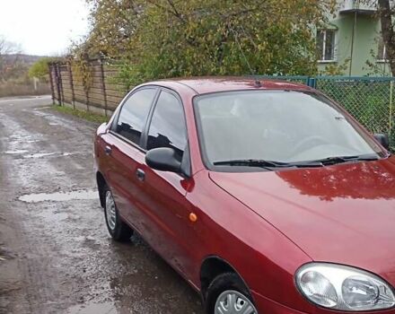 Червоний Деу Ланос, об'ємом двигуна 1.3 л та пробігом 220 тис. км за 1850 $, фото 1 на Automoto.ua