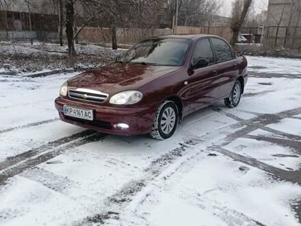 Красный Дэу Ланос, объемом двигателя 1.5 л и пробегом 200 тыс. км за 2650 $, фото 1 на Automoto.ua