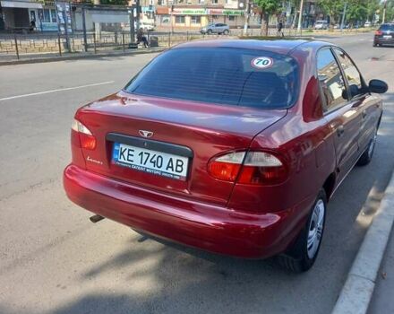 Красный Дэу Ланос, объемом двигателя 1.5 л и пробегом 123 тыс. км за 3100 $, фото 1 на Automoto.ua