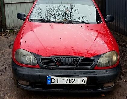 Красный Дэу Ланос, объемом двигателя 1.5 л и пробегом 0 тыс. км за 1300 $, фото 1 на Automoto.ua