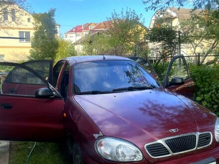 Дэу Ланос 2007 в Ивано-Франковске на Automoto.ua Красный Дэу Ланос, объемом двигателя 15 л и пробегом 362 тыс. км за 1800 $, фото 1 на Automoto.ua