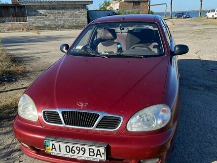 Красный Дэу Ланос, объемом двигателя 1.5 л и пробегом 209 тыс. км за 2500 $, фото 1 на Automoto.ua