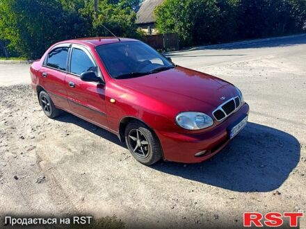 Дэу Ланос 2007 в Жмеренке на Automoto.ua Красный Дэу Ланос, объемом двигателя 1.5 л и пробегом 313 тыс. км за 2480 $, фото 1 на Automoto.ua