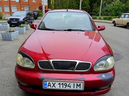 Червоний Деу Ланос, об'ємом двигуна 1.5 л та пробігом 200 тис. км за 1800 $, фото 1 на Automoto.ua