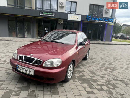 Дэу Ланос 2007 в Львове на Automoto.ua Красный Дэу Ланос, объемом двигателя 1.5 л и пробегом 380 тыс. км за 1600 $, фото 1 на Automoto.ua