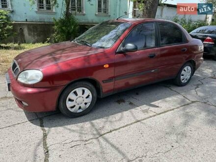 Дэу Ланос 2007 в Болграде на Automoto.ua Красный Дэу Ланос, объемом двигателя 1.5 л и пробегом 211 тыс. км за 1650 $, фото 1 на Automoto.ua