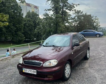 Червоний Деу Ланос, об'ємом двигуна 1.5 л та пробігом 290 тис. км за 2000 $, фото 1 на Automoto.ua
