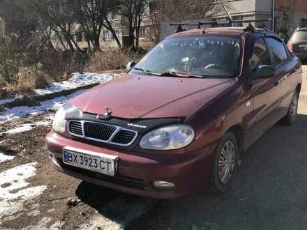 Дэу Ланос 2007 в Хмельницком на Automoto.ua Красный Дэу Ланос, объемом двигателя 1.5 л и пробегом 160 тыс. км за 2800 $, фото 1 на Automoto.ua