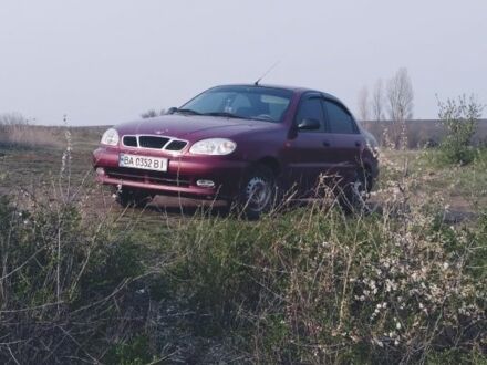 Красный Дэу Ланос, объемом двигателя 1.5 л и пробегом 230 тыс. км за 2700 $, фото 1 на Automoto.ua