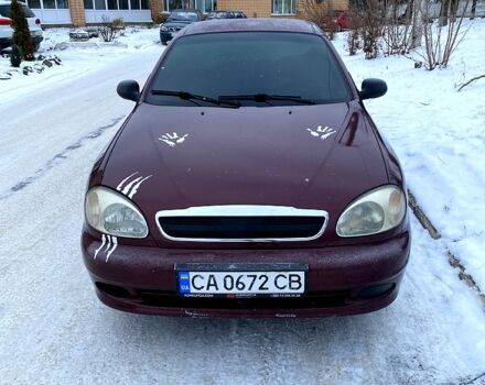 Красный Дэу Ланос, объемом двигателя 1.5 л и пробегом 1000 тыс. км за 2300 $, фото 1 на Automoto.ua